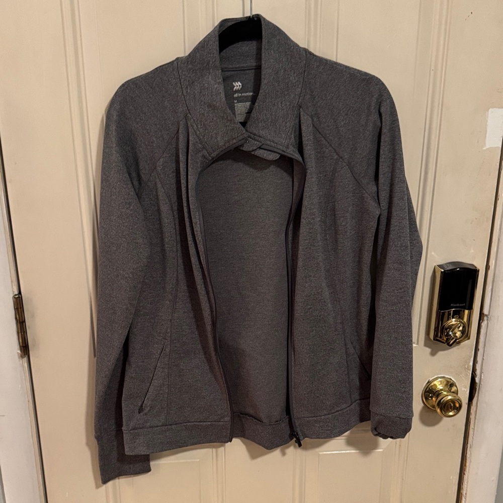 All in Motion Heathered Gray Jacket